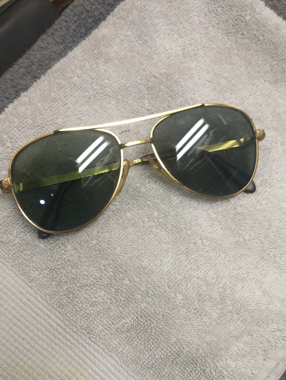 Rodenstock Gold Tone Metal Glasses